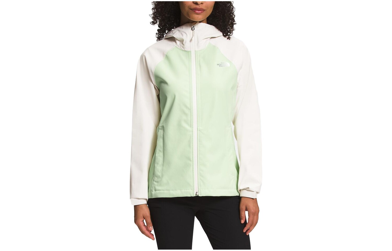 

THE NORTH FACE Женская куртка, цвет White/Green