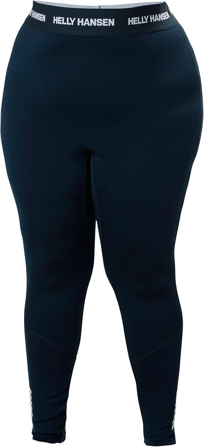 

Женские брюки Helly-Hansen LIFA Merino Midweight Plus, базовый слой больших размеров - теплый, дышащий, удобный Helly Hansen, 597 Navy