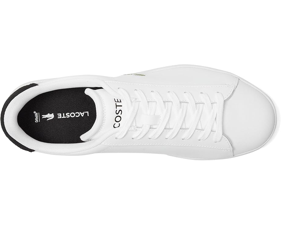 Мужские кожаные кроссовки Lacoste Carnaby Set, White/Black — фото 2
