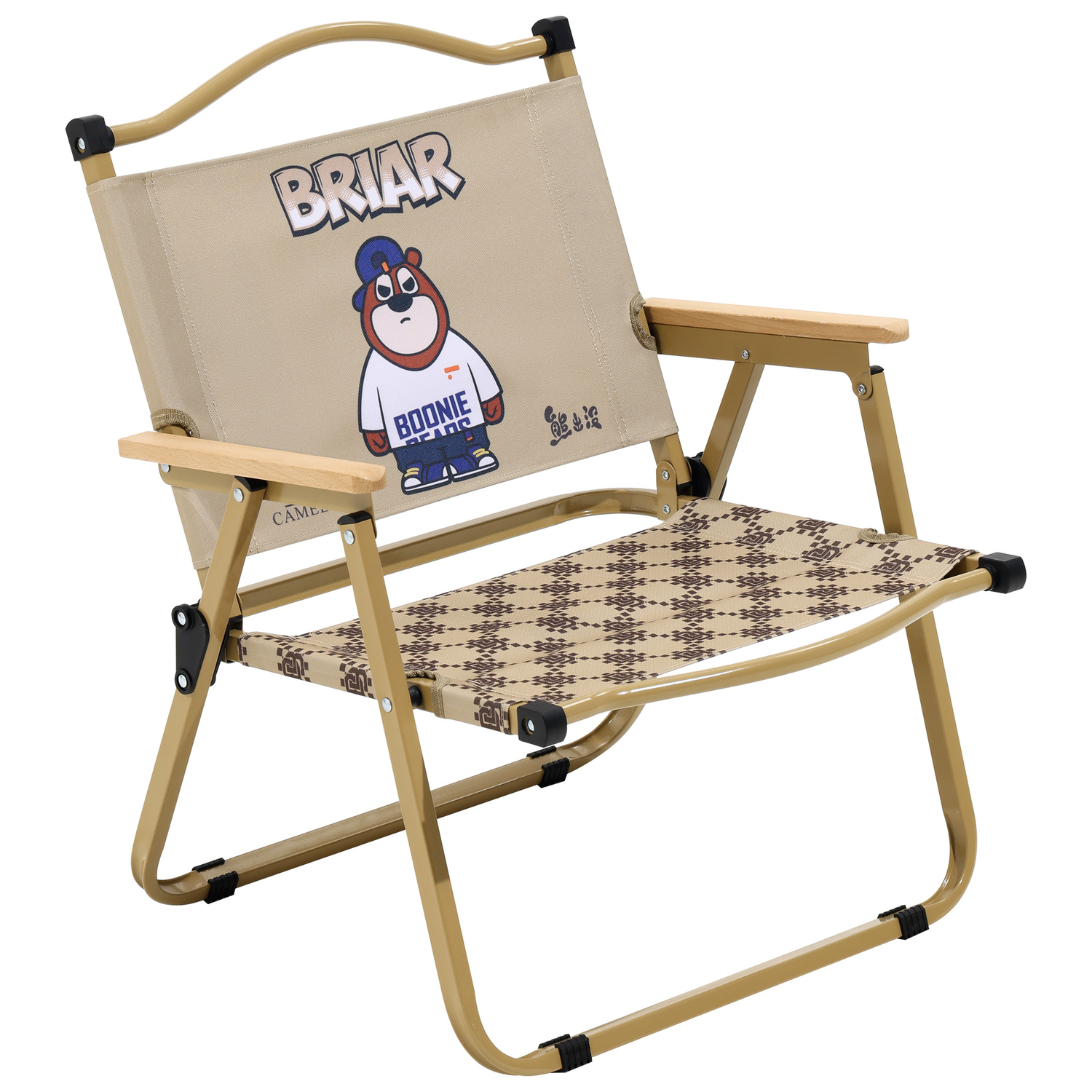 

XIONGCHUMO Складной стул и табурет для улицы CAMEL, chestnut коричневый