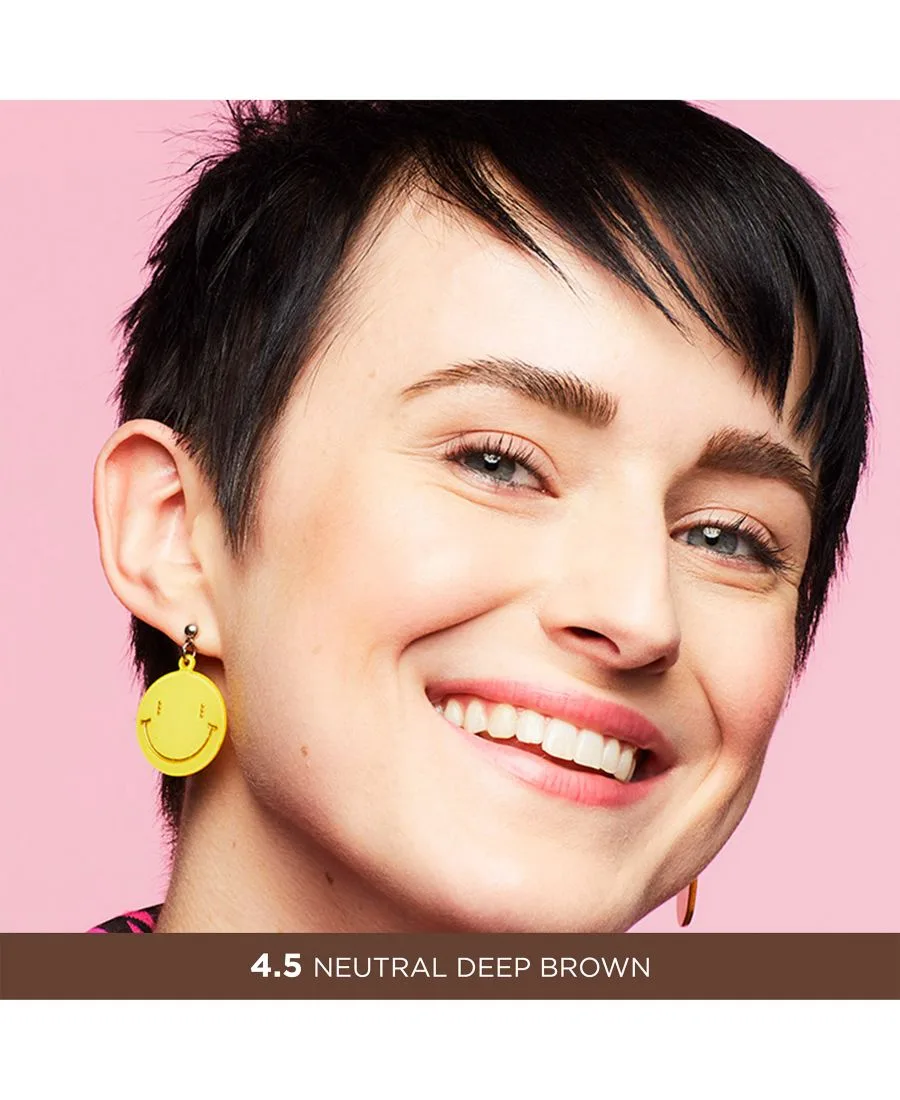 Gimme Brow+ Тонирующий объемный гель для бровей (мини-версия) Benefit Cosmetics, shade 4.5 - medium (neutral deep коричневый) — фото 3