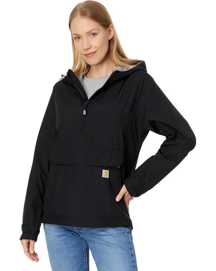 

Анорак Carhartt Rain Defender Loose Fit Lightweight Packable Anorak, черный