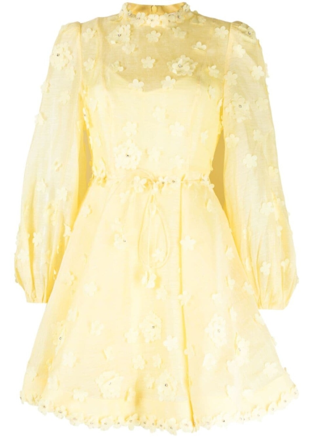 

ZIMMERMANN платье мини Matchmaker Lift Off, желтый