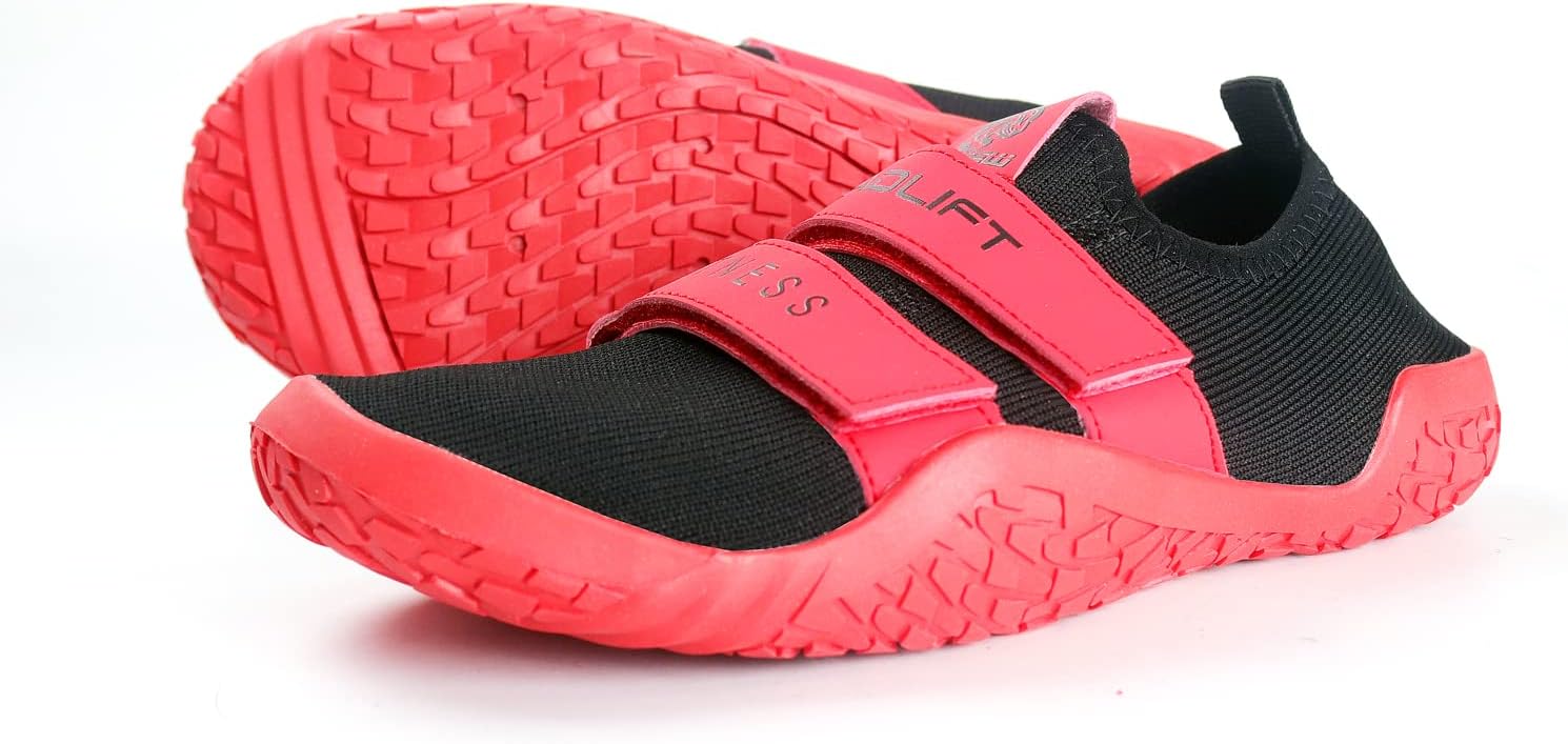 

Кроссовки TAVIEW Deadlift Shoes - Non-Slip Weightlifting Shoes for Powerlifting, Deadlifting Crossfit, черный/красный