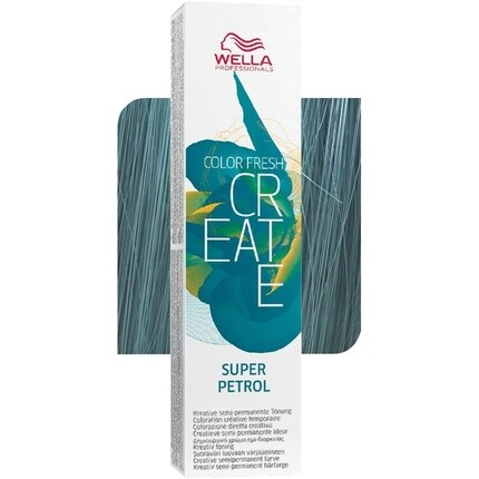 

Стойкая краска для волос Color Fresh Super Petrol, 60 мл, Wella