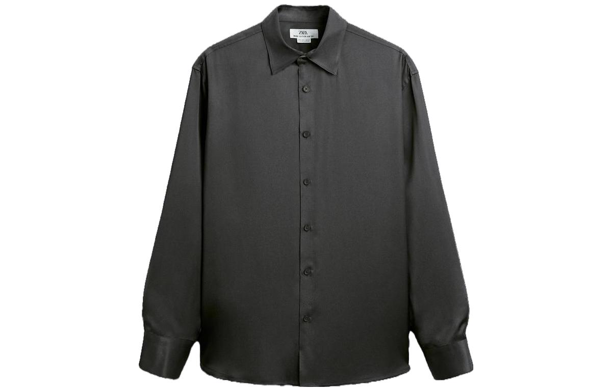 

Футболка мужская угольно-серая ZARA