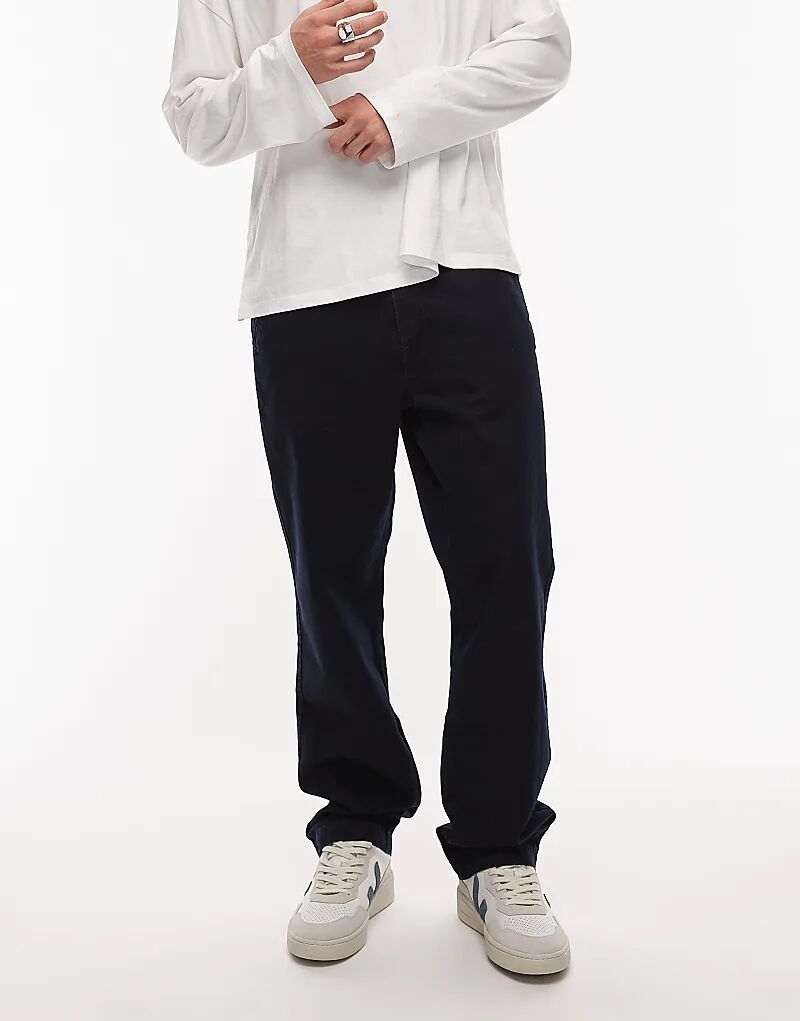 

Брюки-чиносы Levi's XX свободного кроя из твила темно-синего цвета