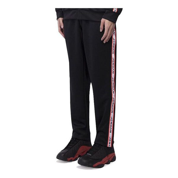 

Спортивные штаны Air Jordan x CLOT Crossover Tricot Pant Straight Sports Pants Asia Edition Red, черный