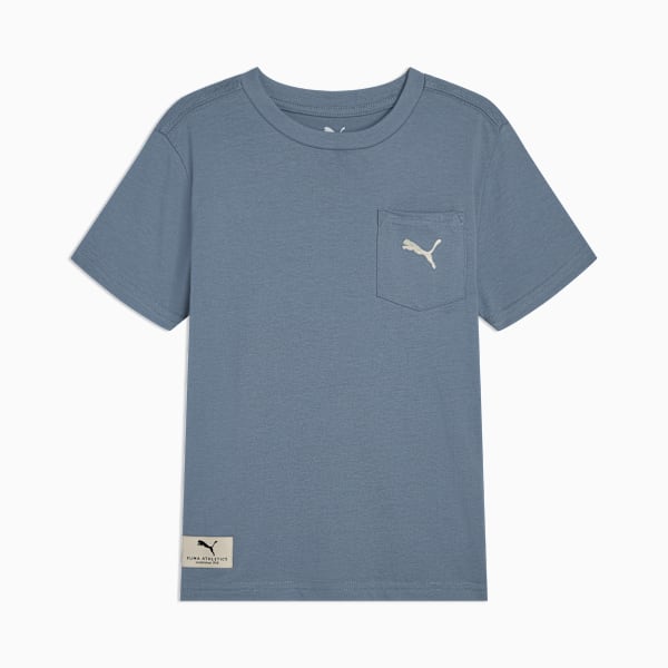 

Футболка с карманом для маленьких детей Class Pack Puma, синий