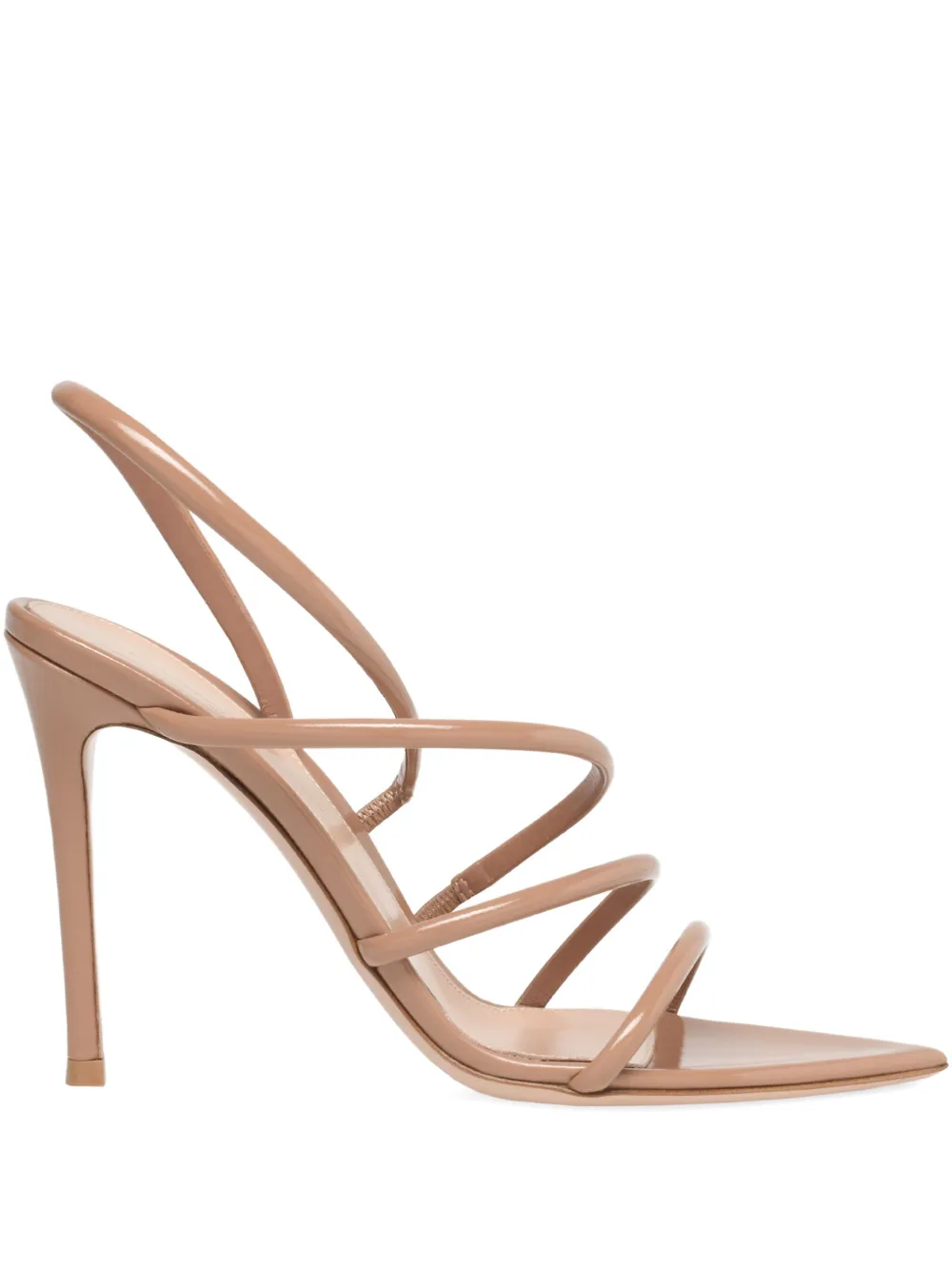 Босоножки Ettie 105 Gianvito Rossi, нейтральный