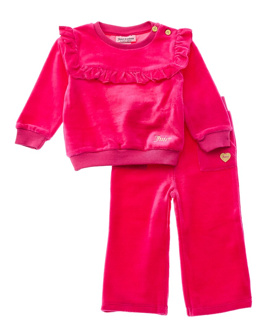 

Комплект из 2 предметов велюра Juicy Couture, цвет assorted