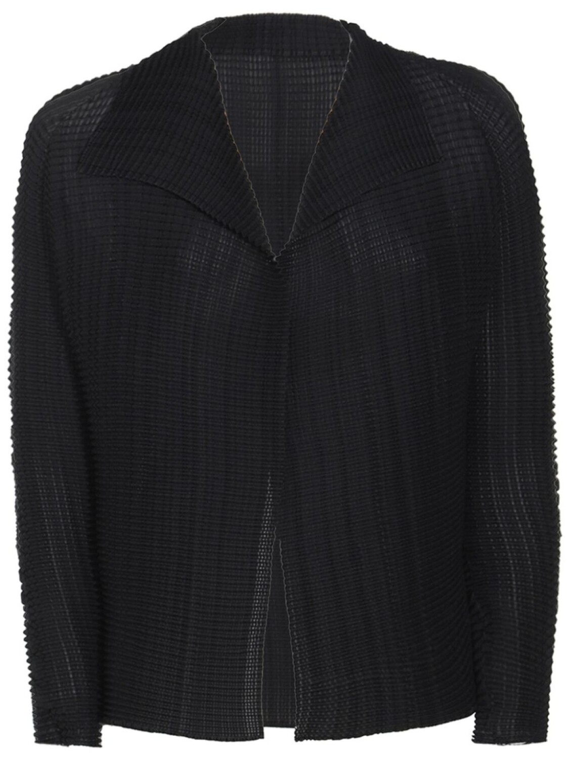 

Куртка с текстурированной отделкой Issey Miyake, черный