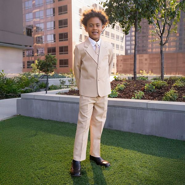 Костюм для мальчиков 5-7 лет Leo 5-piece Suit The Boyz, Black — фото 3
