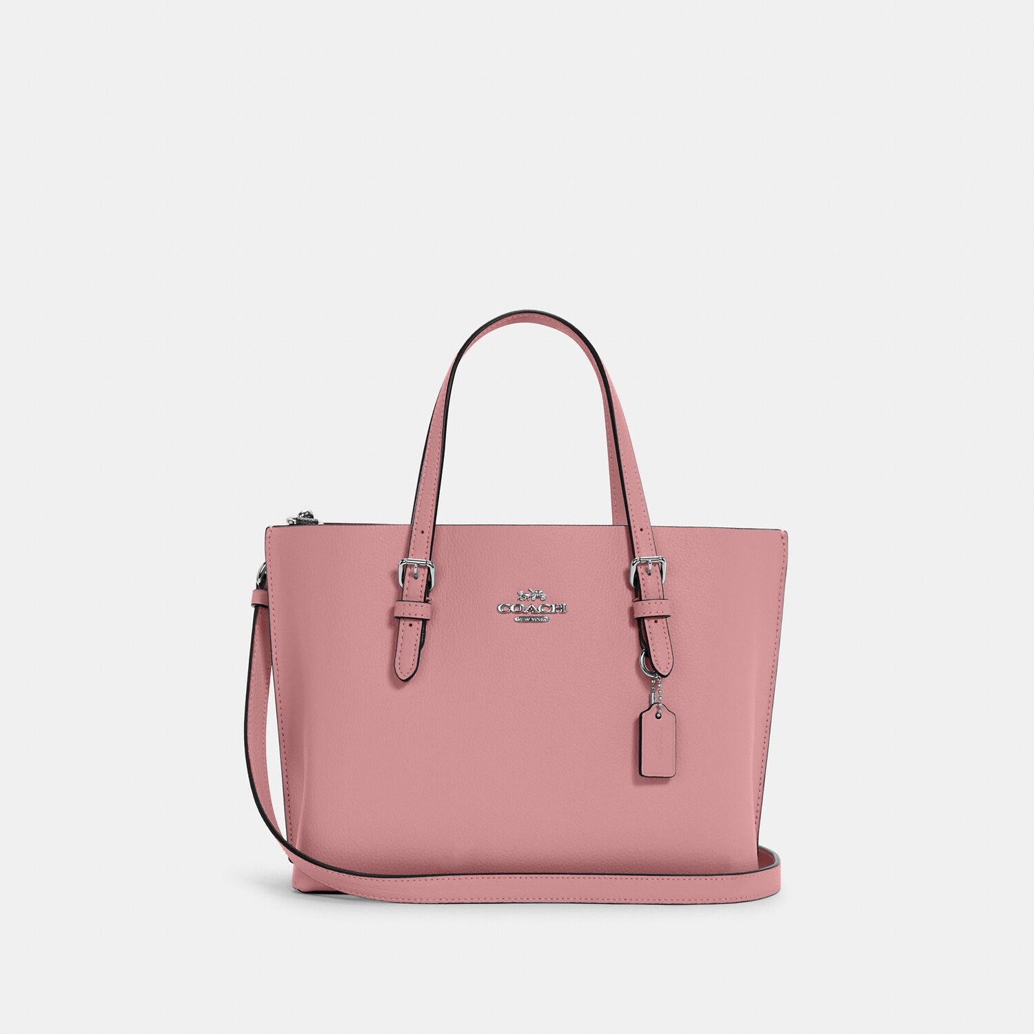 

Сумка-тоут Coach Outlet Mollie 25, цвет Gold/True Pink