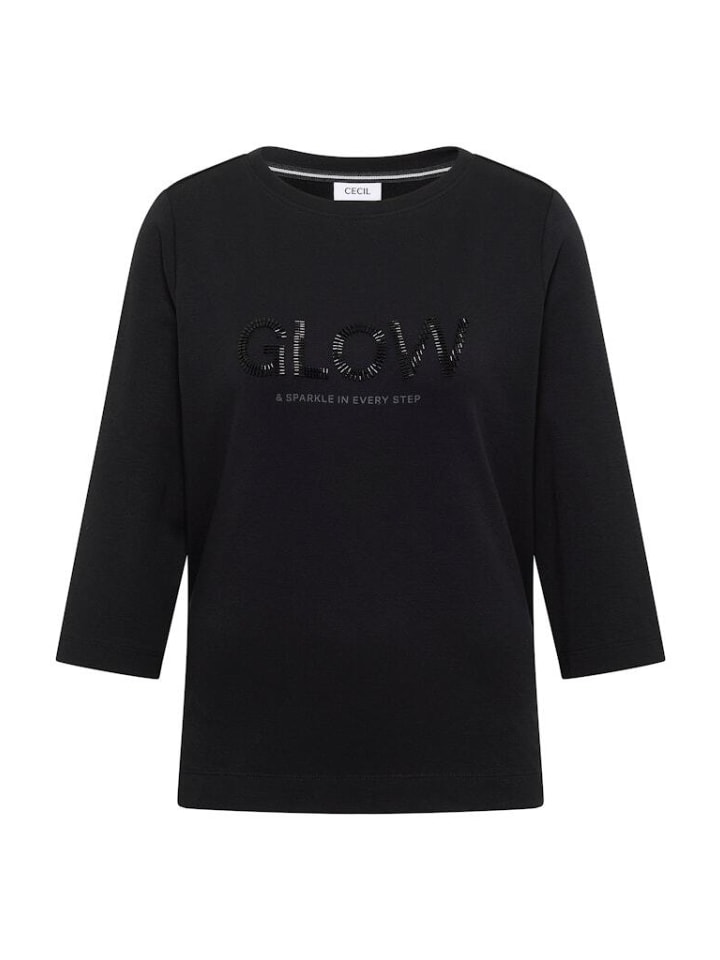 

Cecil Футболка с длинными рукавами черного цвета
