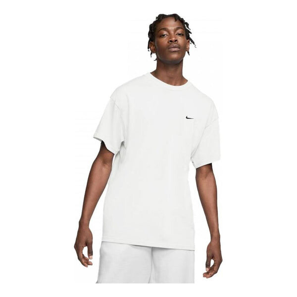 

Футболка Nike Solo Swoosh T-Shirt 'White', цвет phantom/white