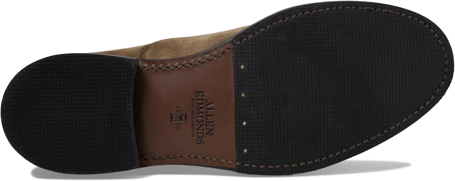 Мужские оксфорды Allen Edmonds Trevor с гладким носком, светло-коричневый — фото 3