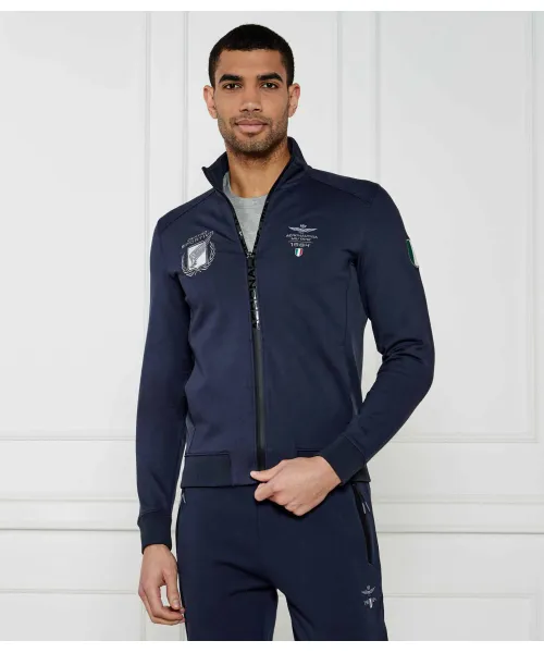 

Толстовка Regular fit Aeronautica Militare, синий