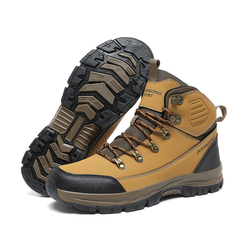 

Мужские ботинки Cahhrrn X Martin Boot Men Beige Mushilandi