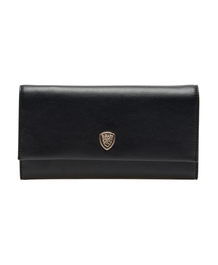 

Элегантный классический женский кошелек с отделением для монет. Blauer, черный