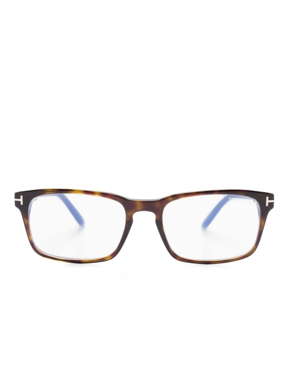 

TOM FORD Eyewear очки в прямоугольной оправе, коричневый