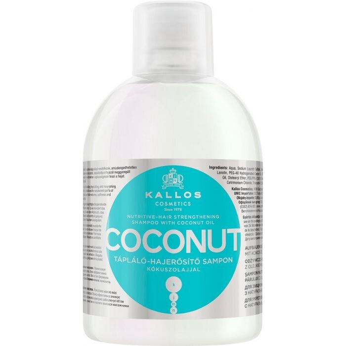 

Шампунь Champú con Aceite de Coco Kallos, 1000 ml