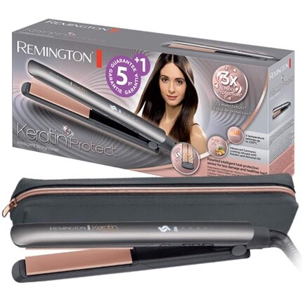 

Выпрямитель для волос Keratin Protect с запатентованным датчиком термозащиты и цифровым дисплеем 160-230°C, Remington