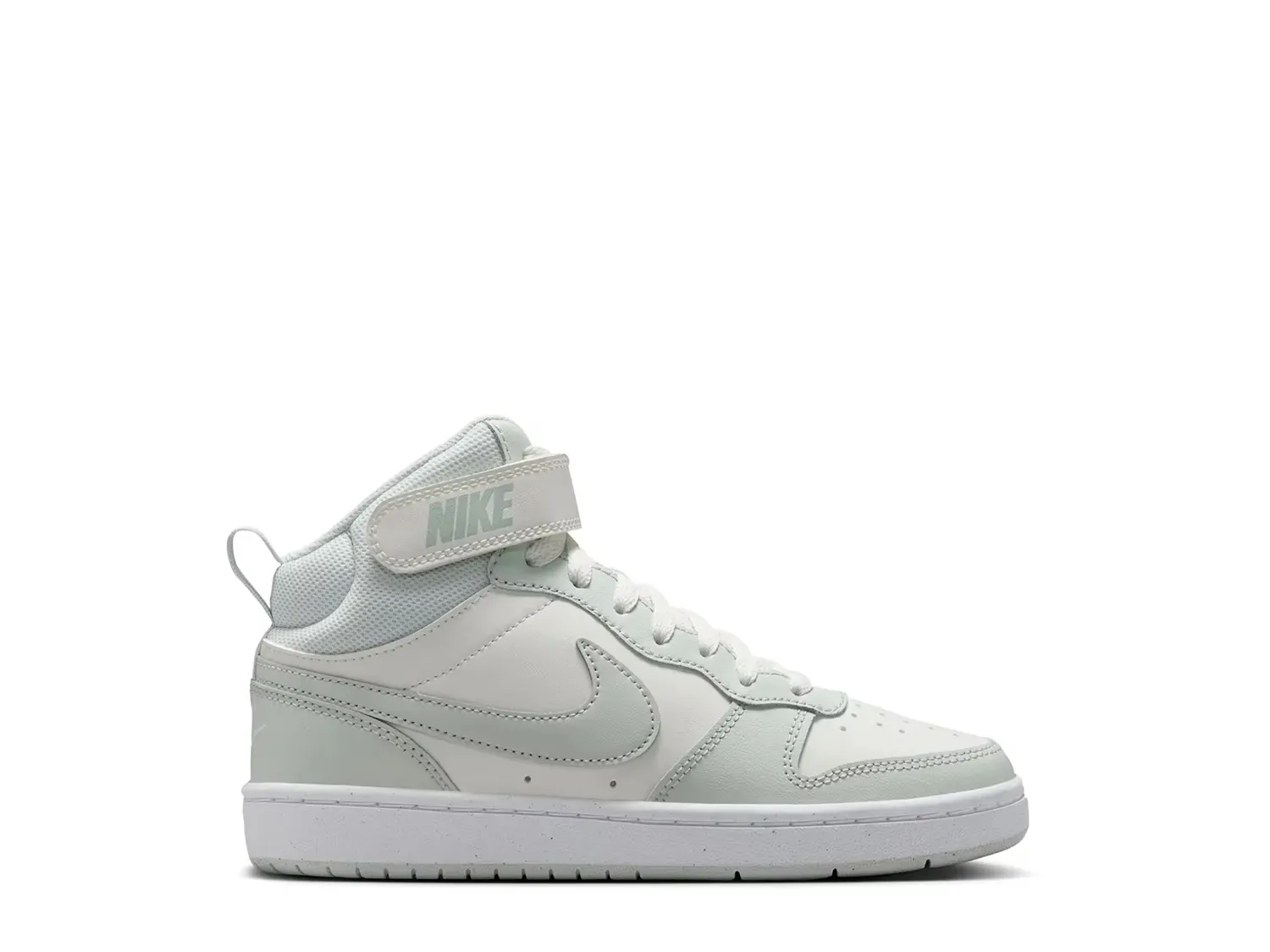 

Кроссовки Court Borough Mid 2 - детские Nike, White/Silver