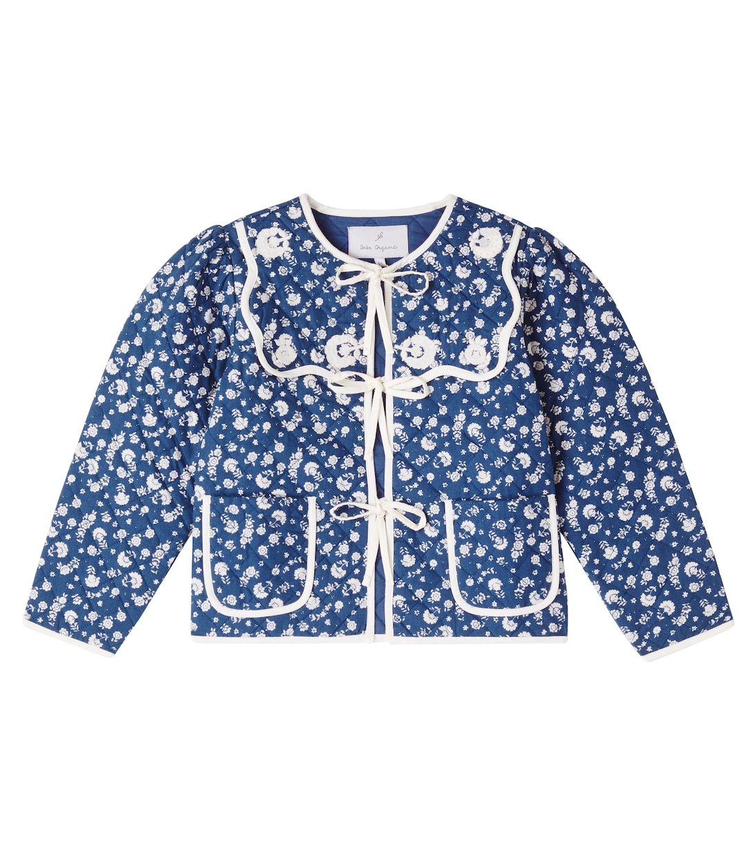 

Стеганая куртка из хлопка с цветочным принтом Amari Bebe Organic, Padded Ditsy Floral