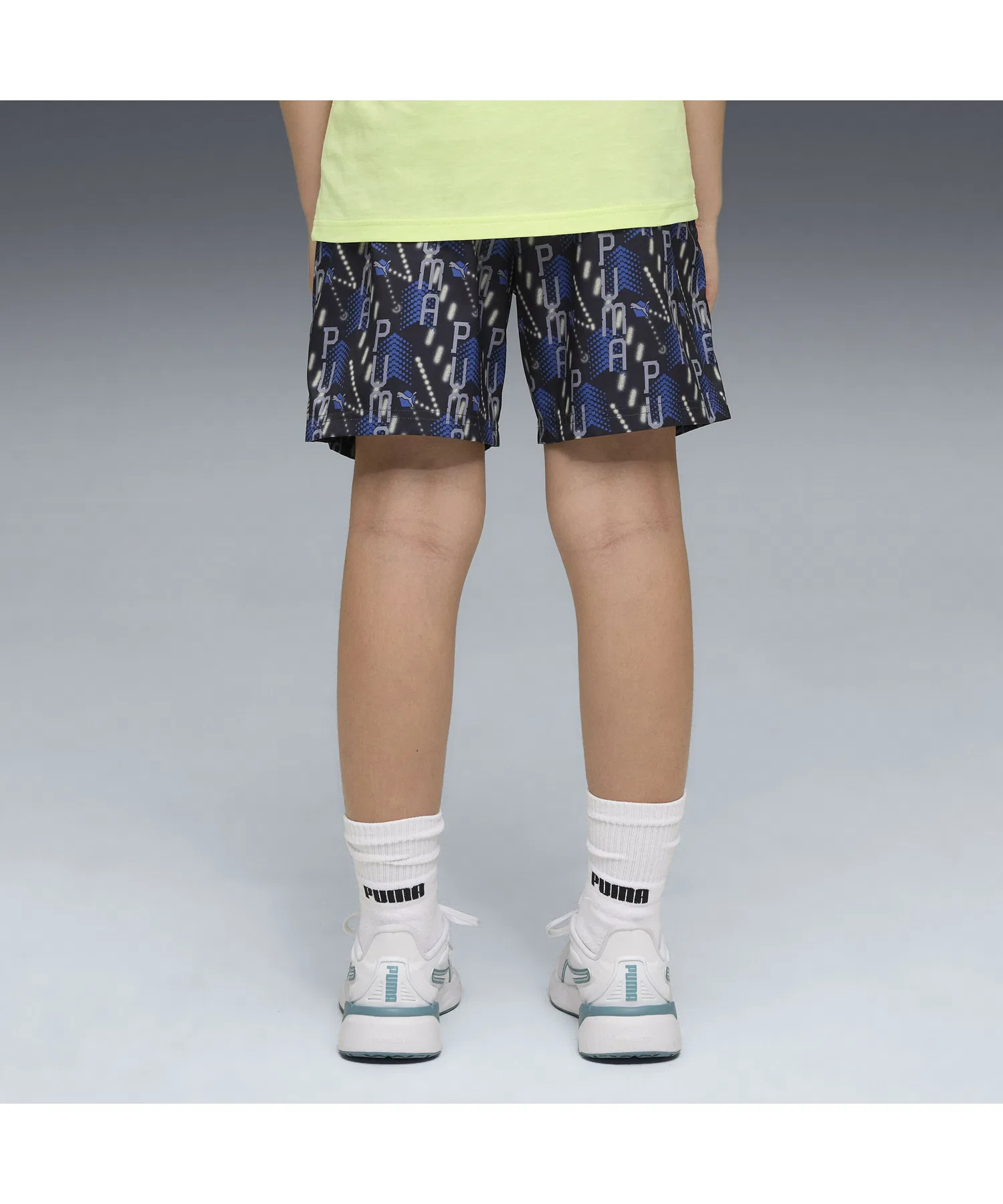Детские шорты PUMA TAD ESS AOP WOVEN SHORT B — фото 2