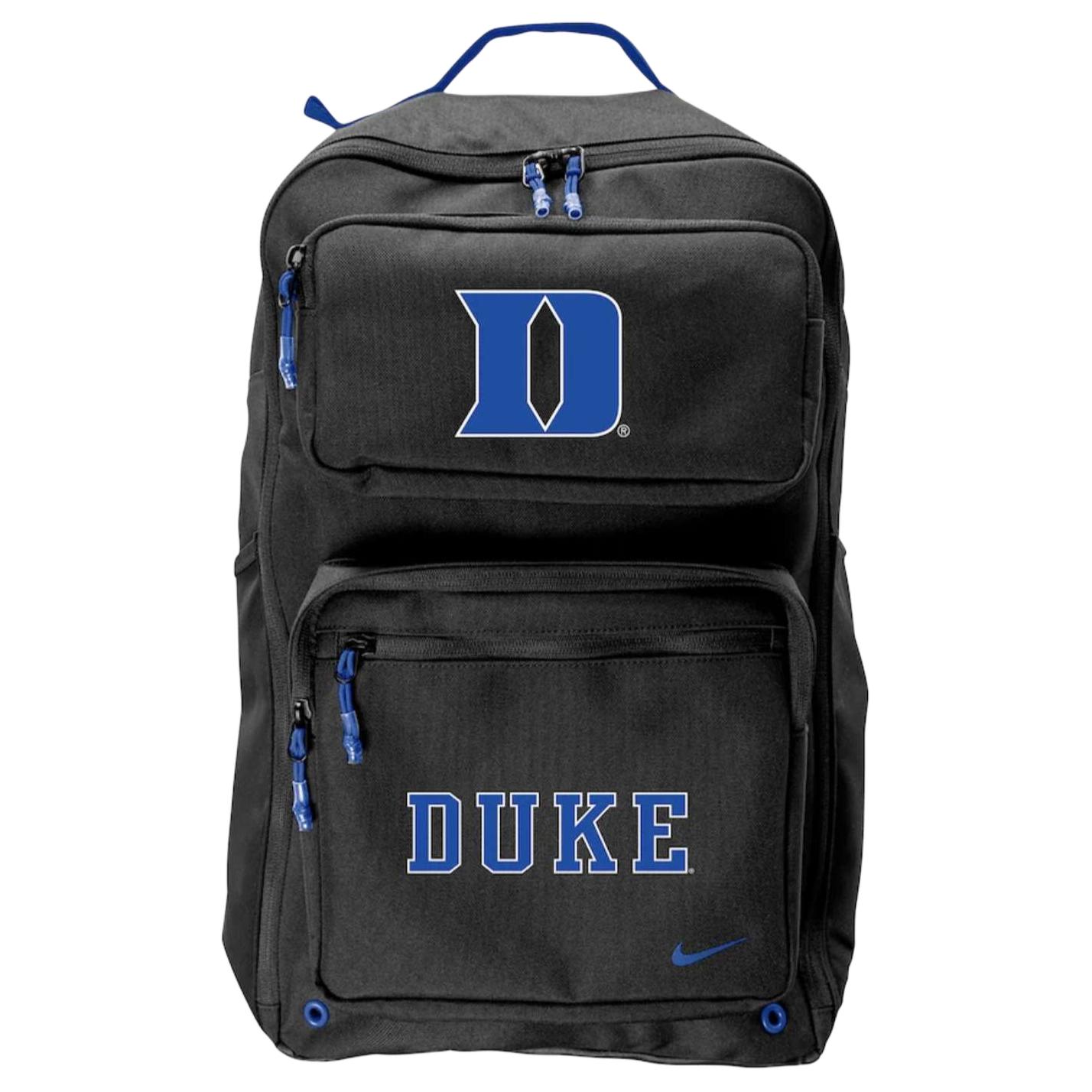 

Nike Рюкзак унисекс черный с логотипом Duke Blue Devils, Black