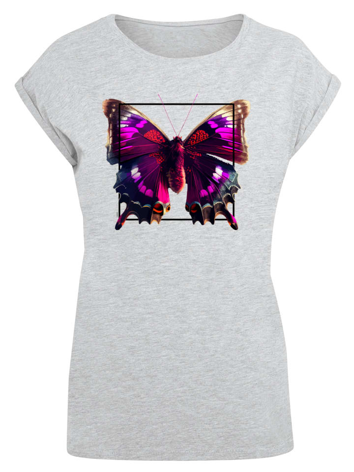 

Футболка с короткими рукавами Розовая бабочка серо-коричневого цвета F4NT4STIC, Розовый, Футболка с короткими рукавами Розовая бабочка серо-коричневого цвета F4NT4STIC