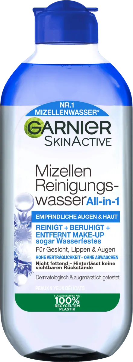 

Мицеллярная вода для чувствительной кожи и глаз 400 мл. Garnier