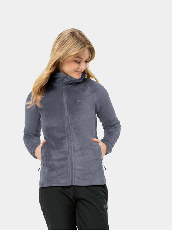 

Флисовая куртка стандартного кроя Jack Wolfskin, синий