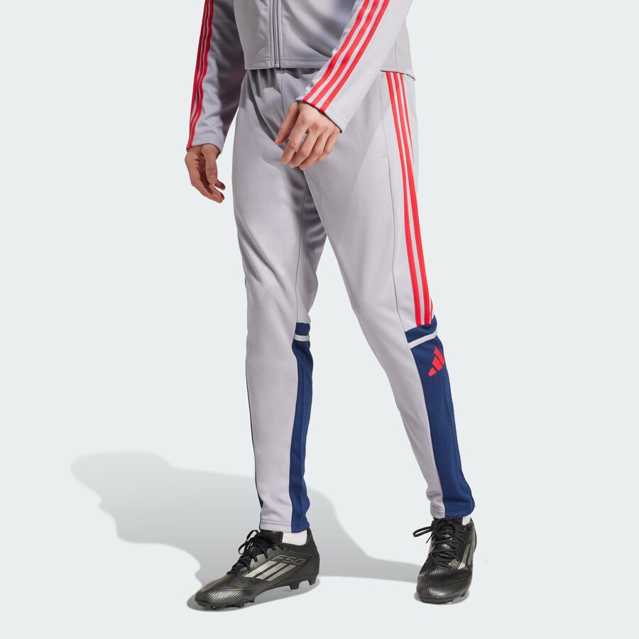 Облегающие тренировочные брюки ADIDAS PERFORMANCE Squadra 25, серый — фото 2