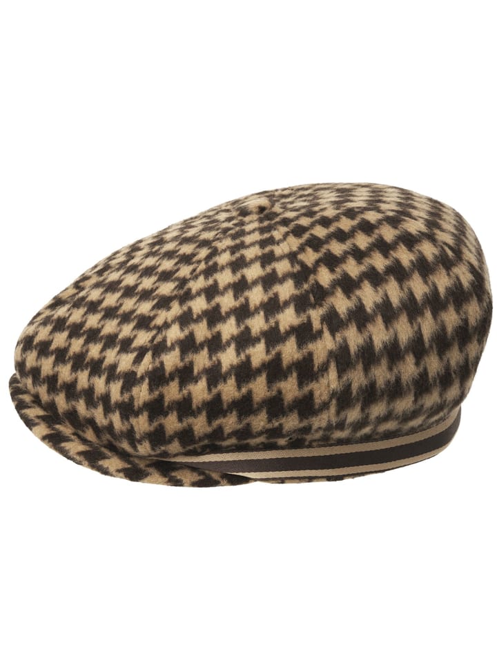 

Kangol Многосоставная кепка с козырьком коричневого цвета