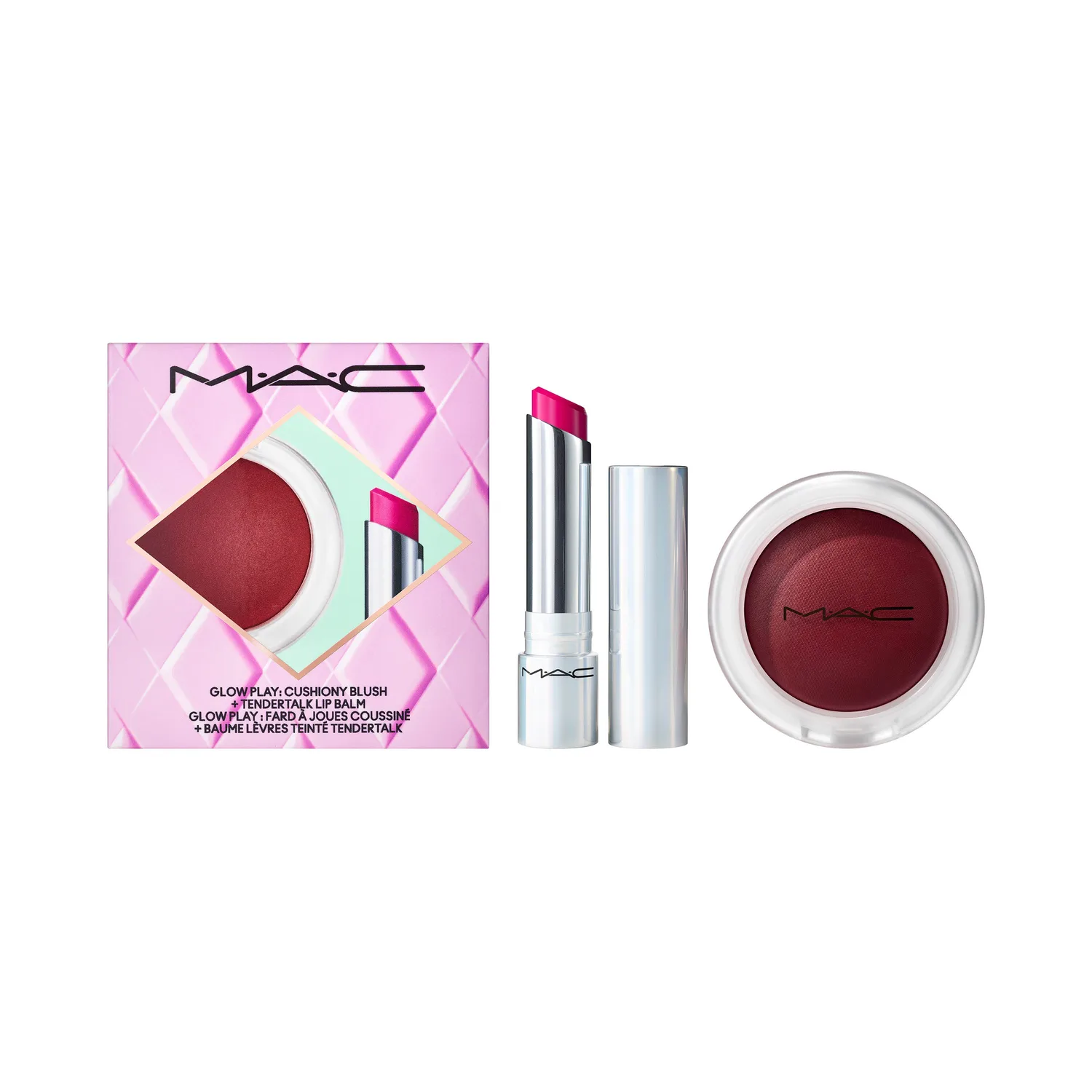 Румяна MAC COSMETICS Estuche No Work All Glow Play Purple 1 шт — фото 2