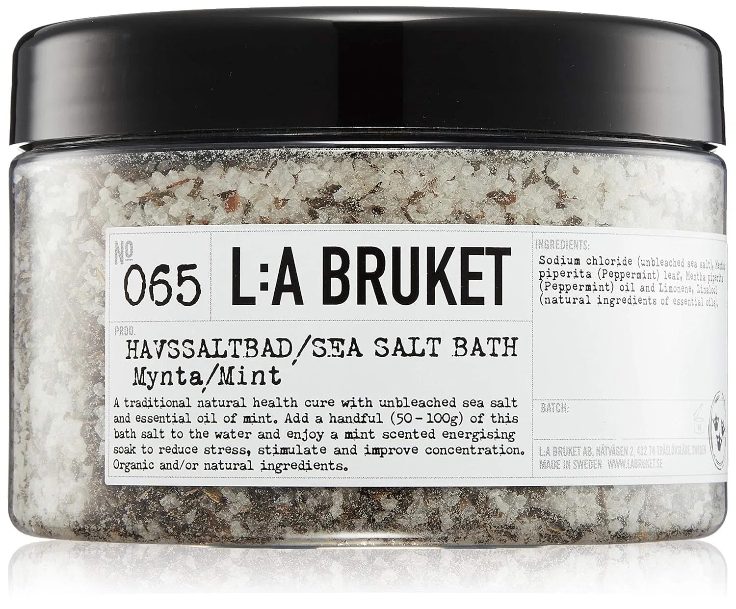 Соль для ванн «No.65 Mint» от L:A Bruket, 450 г L:A Bruket