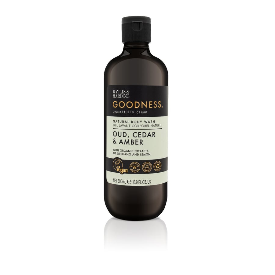 

Baylis & Harding Goodness Oud, Cedar & Amber Body Wash, 500 мл Baylis&Harding