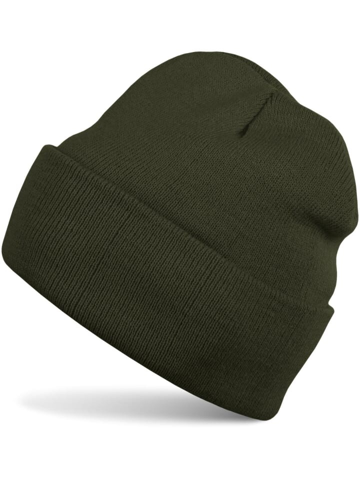 

Вязаная шапка styleBREAKER Strick, оливковый