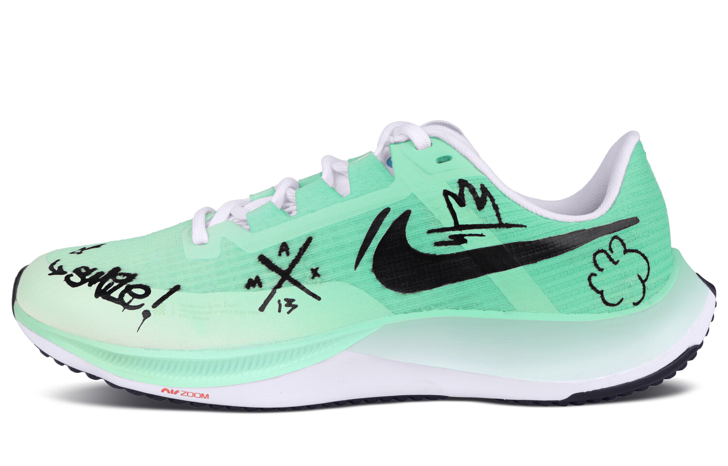 

Кроссовки Zoom Rival Fly 3 мужские низкие черные Nike