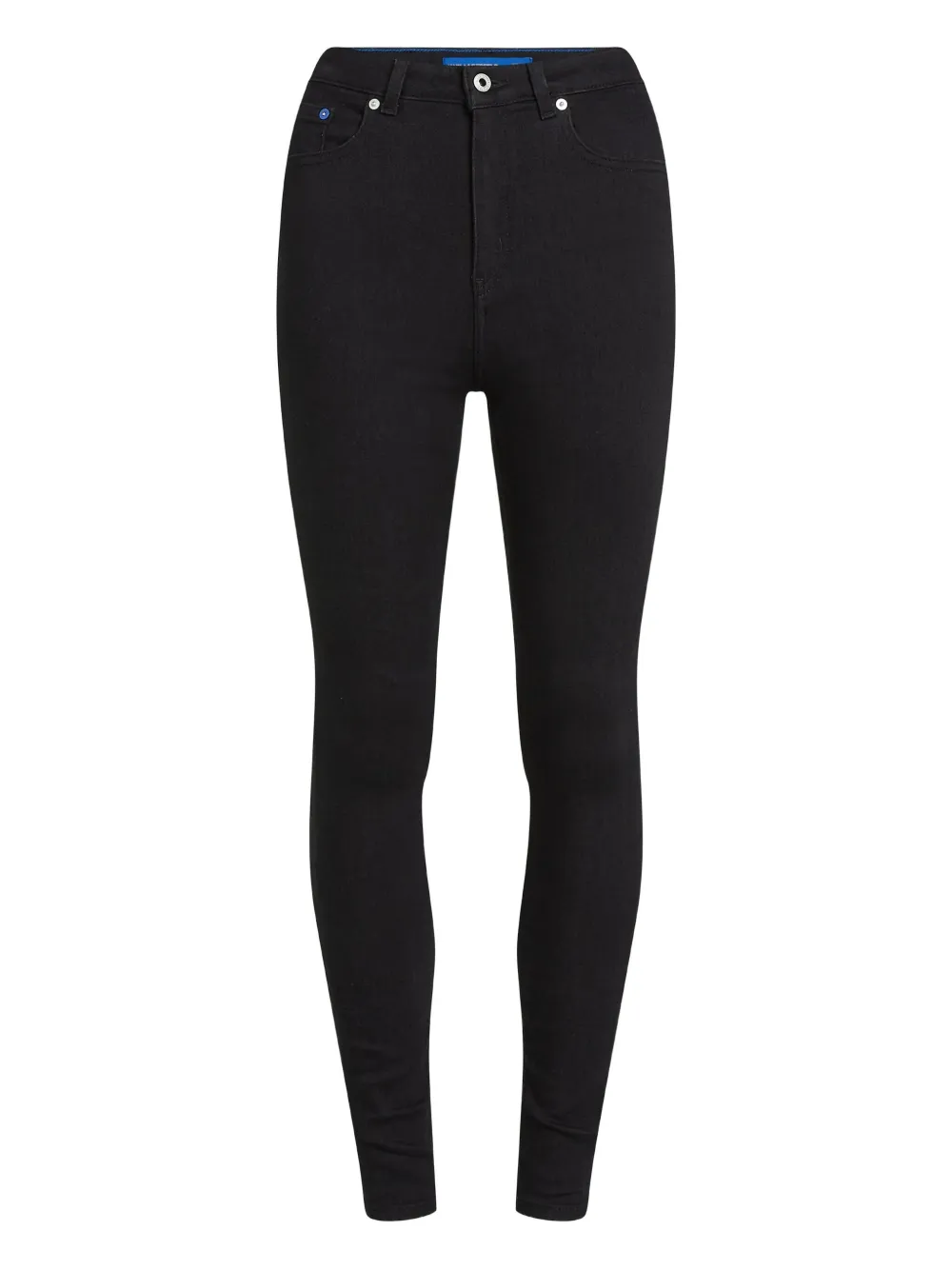 

Джинсы скинни с завышенной талией Karl Lagerfeld Jeans, черный