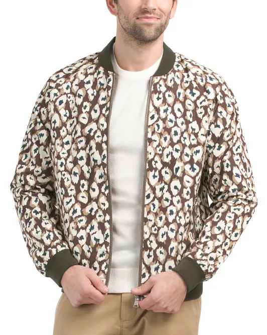 

Двусторонний бомбер Scotch & Soda, средне-коричневый