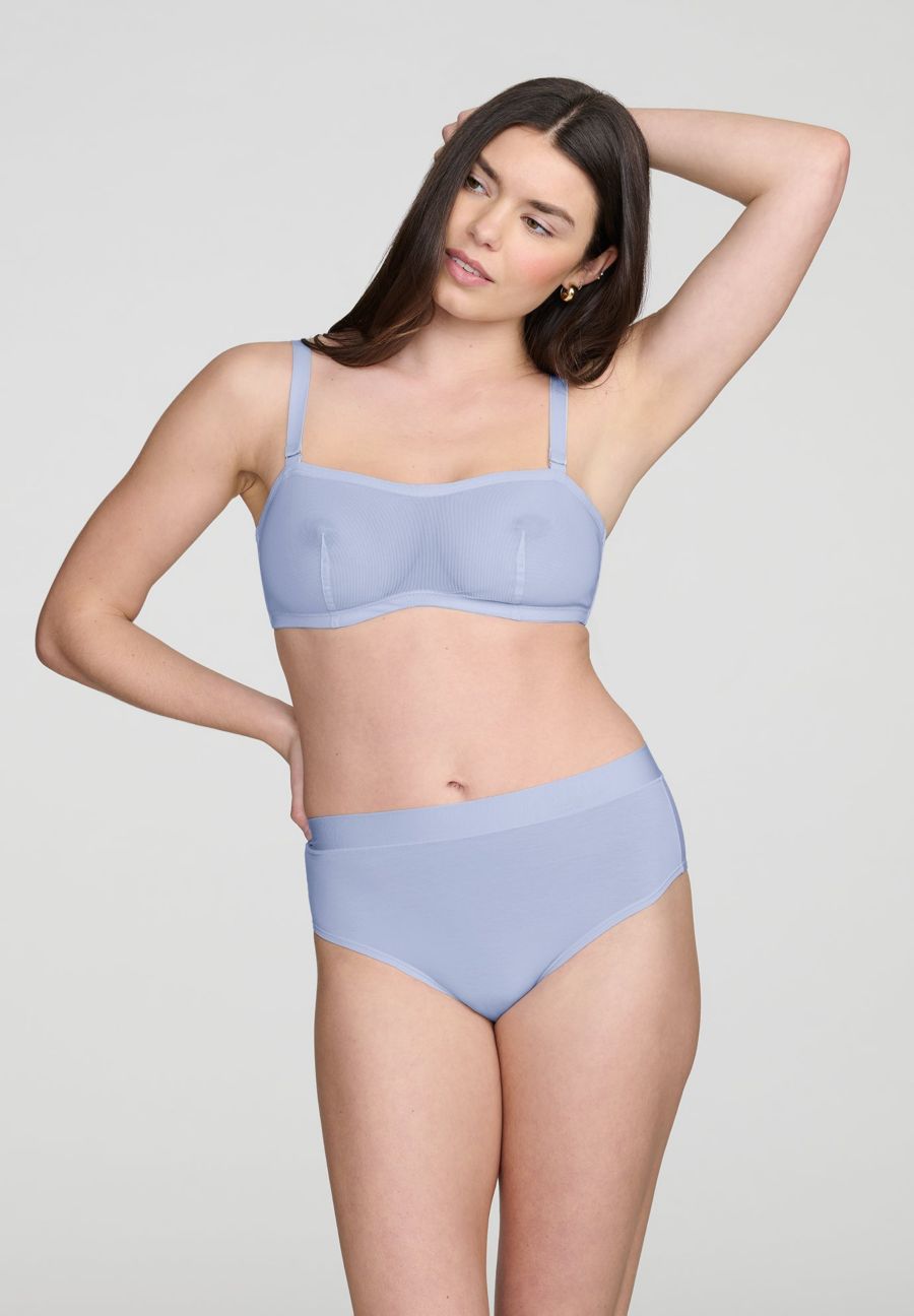 

Женский беспроводной бюстгальтер-балконет из сетчатой ткани CUUP, Zephyr