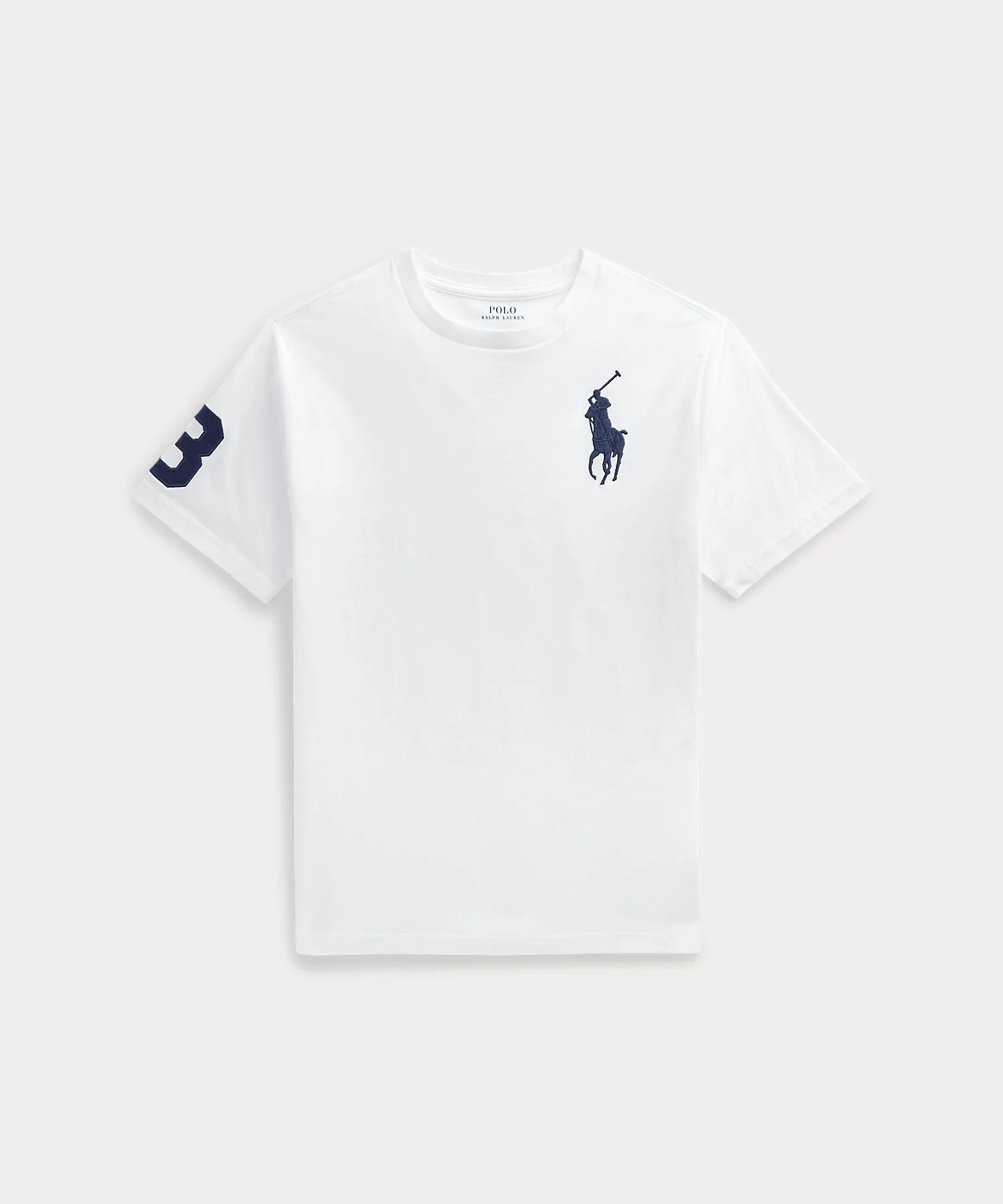 Детская футболка POLO RALPH LAUREN CHILDRENSWEAR с Big Pony — фото 2