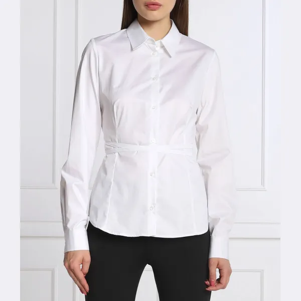 

Рубашка из поплина классического кроя Trussardi, белый