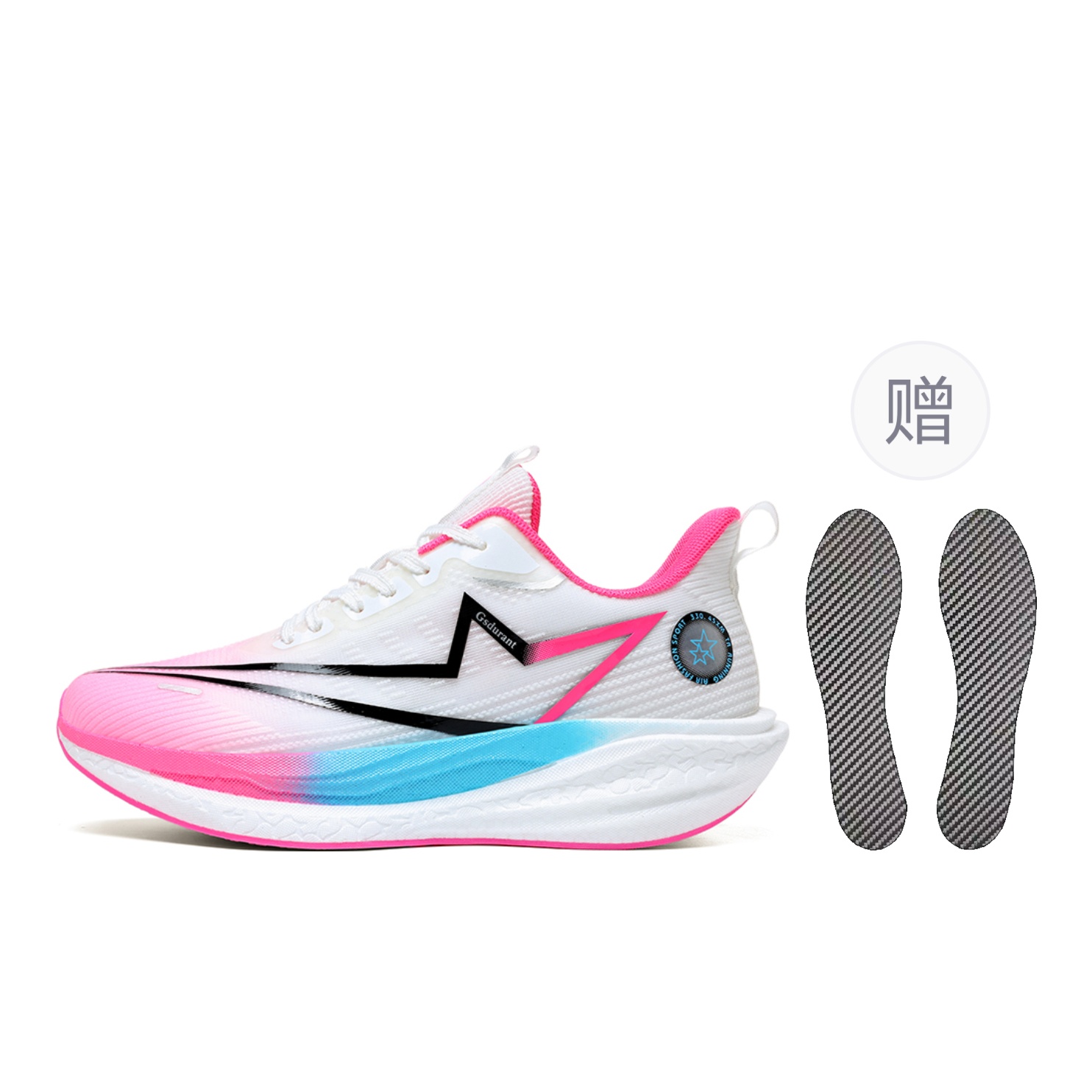 

Амортизирующие устойчивые к истиранию нескользящие кроссовки low top unisex cherry blossom pink GAISIDULANTE, розовый