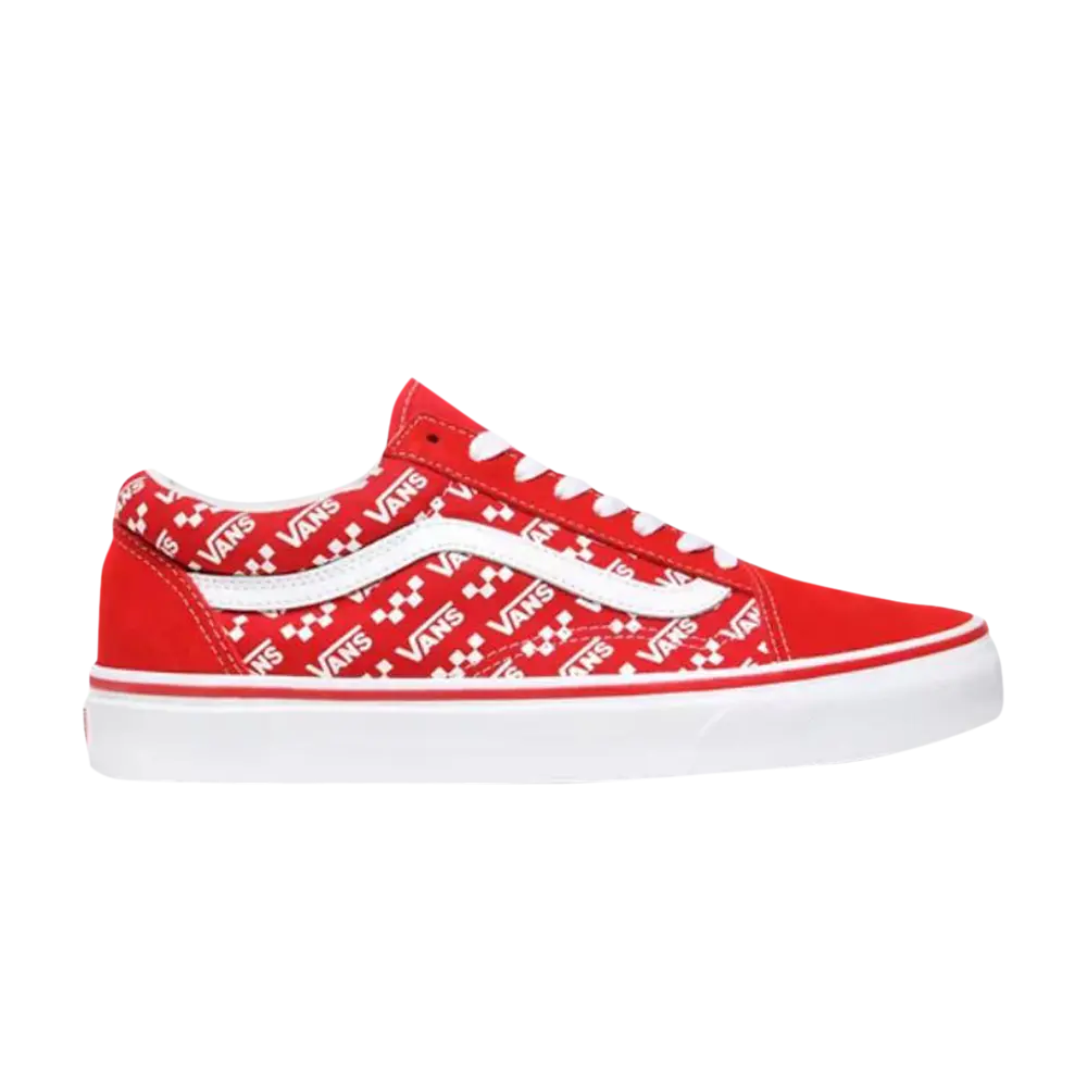 

Кроссовки Old Skool Vans, красный