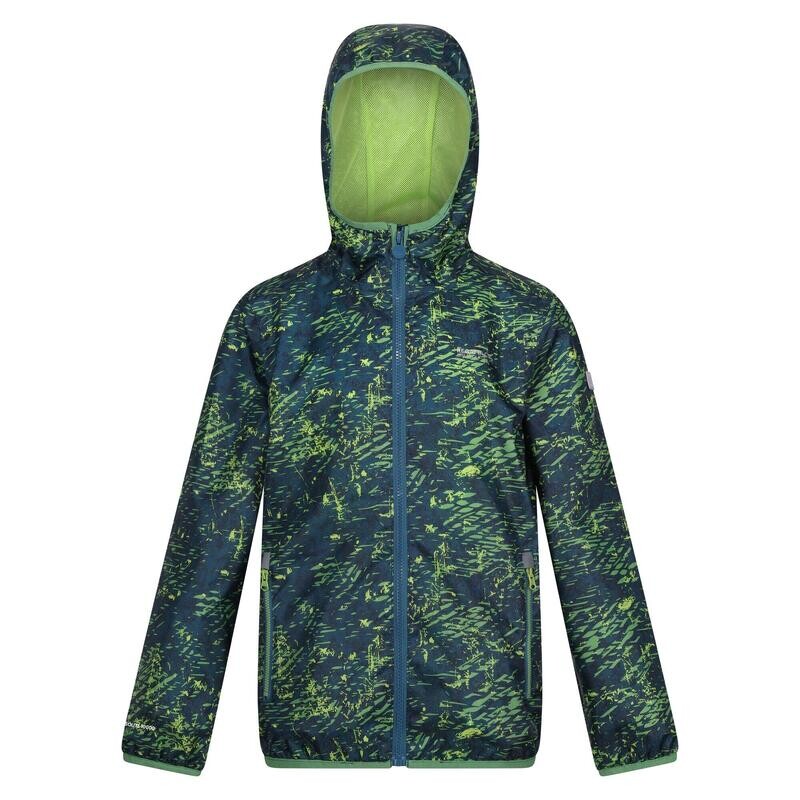 

Детская куртка Regatta, цвет blue/caribbean blue