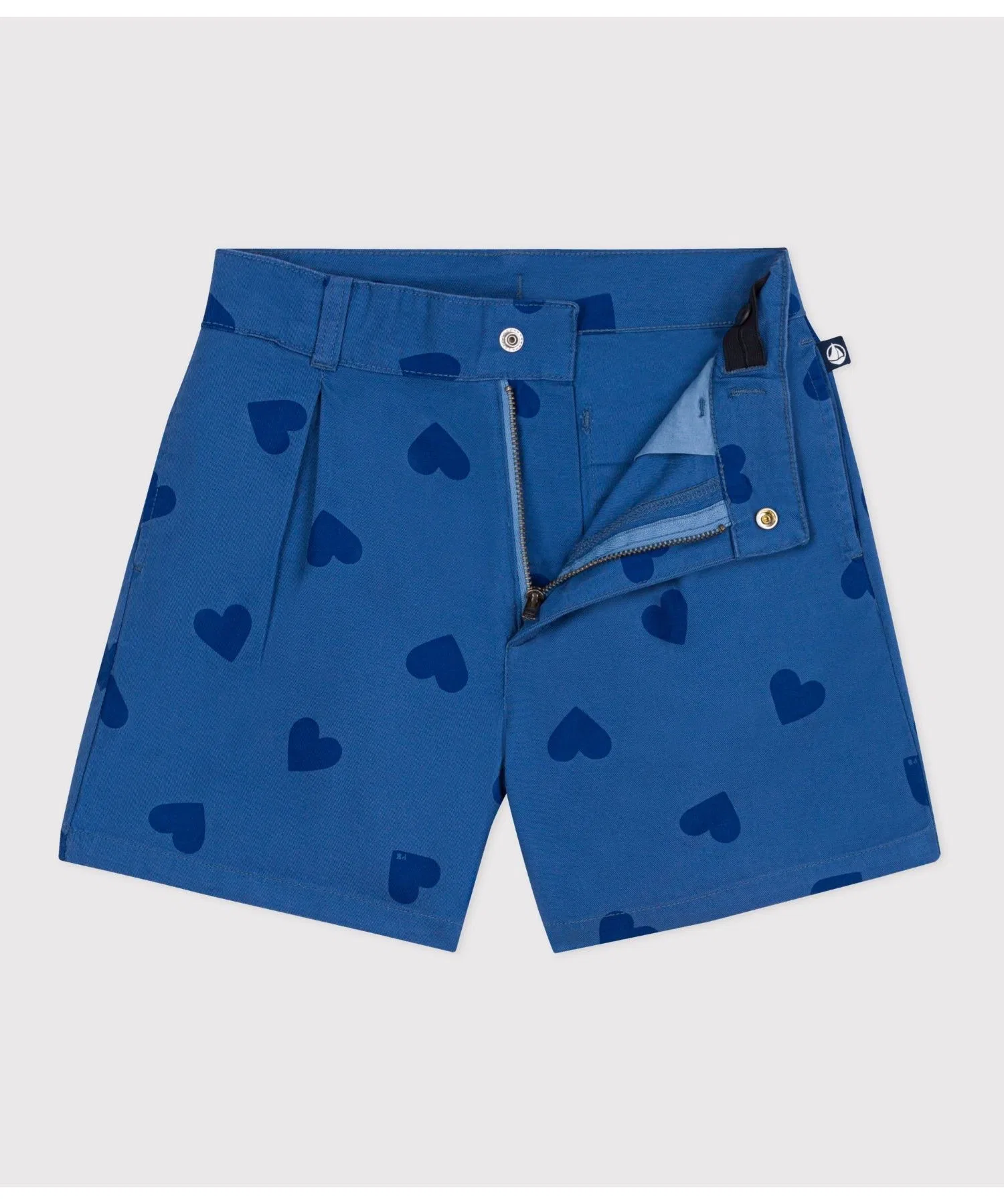 Детские шорты Petit Bateau с принтом сердца — фото 2
